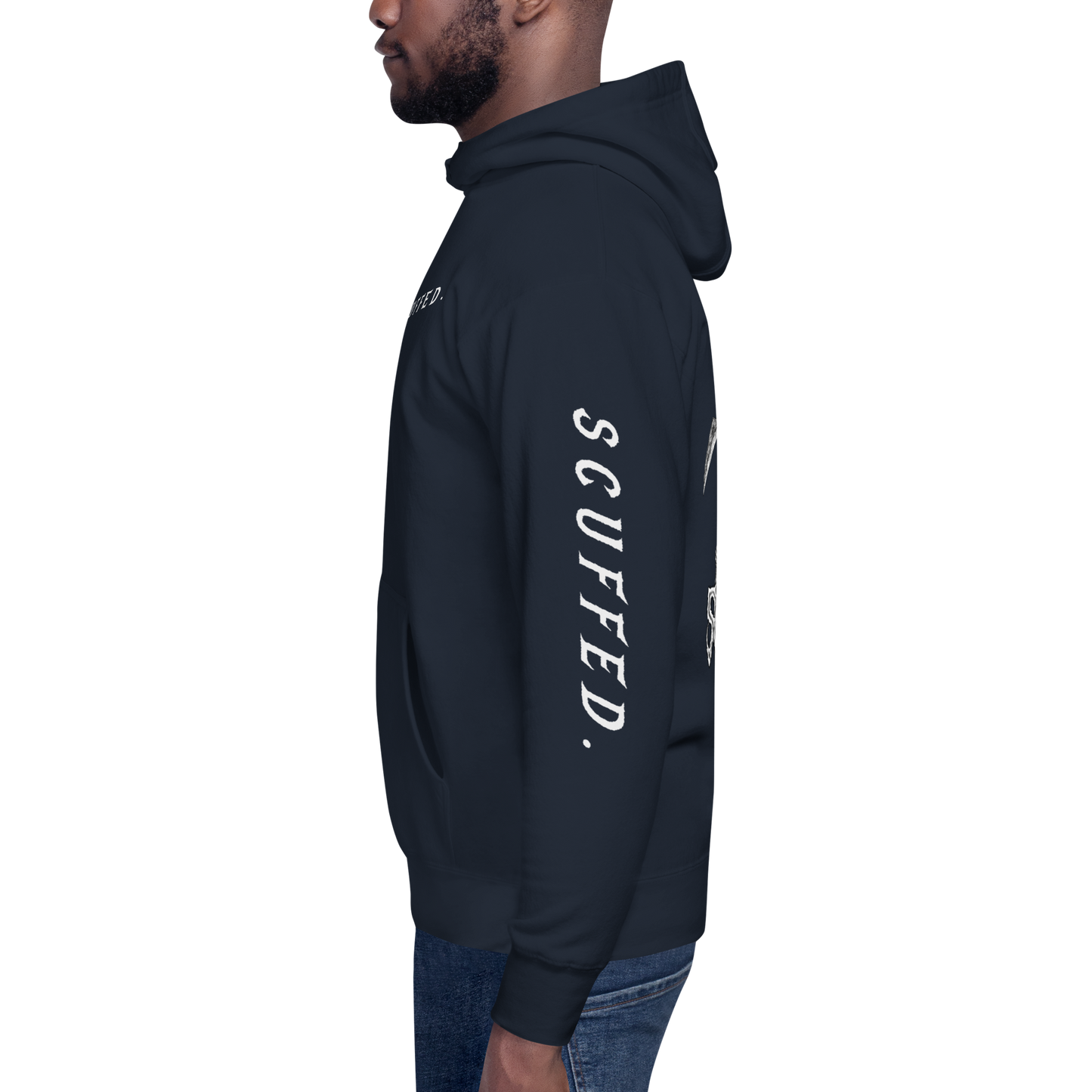 SCUFFED DREAD HOODIE (WHITE)