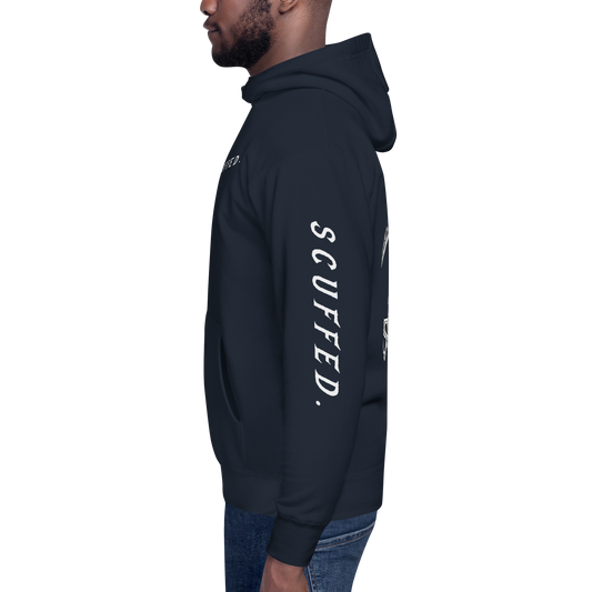 SCUFFED DREAD HOODIE (WHITE)